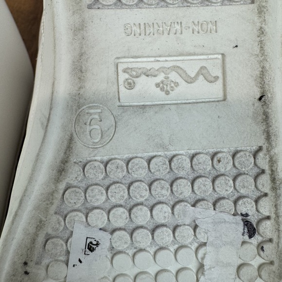 Little Kids Nina Esti White Glitter Heart‎ Low Top Sneakers Shoes Size 9 C GUC - Picture 8 of 8